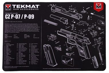 TEKMAT CZ-P07 PISTOLEN-REINIGUNGSMATTE 